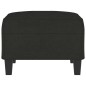 vidaXL Fußhocker Schwarz 70x55x41 cm Stoff vidaXL Fußhocker Schwarz 70x55x41 cm Stoff
