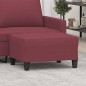vidaXL Fußhocker Weinrot 70x55x41 cm Stoff vidaXL Fußhocker Weinrot 70x55x41 cm Stoff