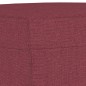 vidaXL Fußhocker Weinrot 70x55x41 cm Stoff vidaXL Fußhocker Weinrot 70x55x41 cm Stoff