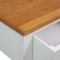 vidaXL Konsolentisch 83x30x73 cm Massivholz Eiche vidaXL Konsolentisch 83x30x73 cm Massivholz Eiche