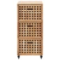 vidaXL Badschrank 41x41x91 cm Massivholz Walnuss vidaXL Badschrank 41x41x91 cm Massivholz Walnuss