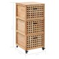 vidaXL Badschrank 41x41x91 cm Massivholz Walnuss vidaXL Badschrank 41x41x91 cm Massivholz Walnuss