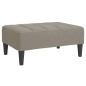 vidaXL Fußhocker Hellgrau 78x56x32 cm Samt vidaXL Fußhocker Hellgrau 78x56x32 cm Samt