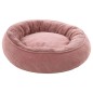 FLAMINGO Hundebett mit Reißverschluss Colette Rund 46 cm Rosa FLAMINGO Hundebett mit Reißverschluss Colette Rund 46 cm Rosa