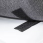 HI Schuhregal mit Kissen 103,5x29x48 cm Schwarz HI Schuhregal mit Kissen 103,5x29x48 cm Schwarz