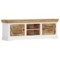 vidaXL TV-Schrank 118 x 30 x 40 cm Massivholz Mango vidaXL TV-Schrank 118 x 30 x 40 cm Massivholz Mango