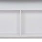 vidaXL Bartisch mit 2 Tischplatten Weiß 130x40x120 cm vidaXL Bartisch mit 2 Tischplatten Weiß 130x40x120 cm