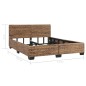 vidaXL Bettgestell Natur Rattan 160 x 200 cm vidaXL Bettgestell Natur Rattan 160 x 200 cm