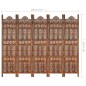 vidaXL 5-tlg. Raumteiler Handgeschnitzt Braun 200×165 cm Mangoholz vidaXL 5-tlg. Raumteiler Handgeschnitzt Braun 200×165 cm Mangoholz