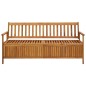 vidaXL Gartenbank mit Stauraum 170 cm Massivholz Akazie vidaXL Gartenbank mit Stauraum 170 cm Massivholz Akazie