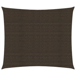 vidaXL Sonnensegel 160 g/m² Braun 2,5x3 m HDPE
