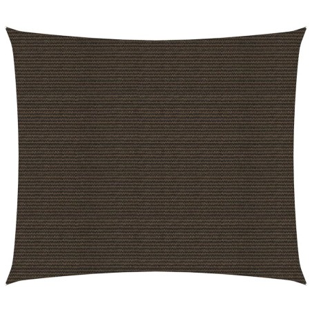 vidaXL Sonnensegel 160 g/m² Braun 2,5x3 m HDPE