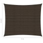 vidaXL Sonnensegel 160 g/m² Braun 2,5x3 m HDPE vidaXL Sonnensegel 160 g/m² Braun 2,5x3 m HDPE