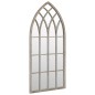 vidaXL Gartenspiegel Sand 100x45 cm Eisen vidaXL Gartenspiegel Sand 100x45 cm Eisen