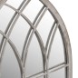 vidaXL Gartenspiegel Sand 100x45 cm Eisen vidaXL Gartenspiegel Sand 100x45 cm Eisen