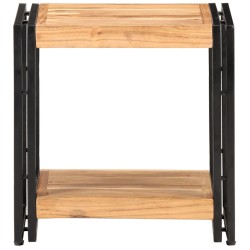 vidaXL Beistelltisch 40x30x40 cm Akazie Massivholz