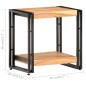 vidaXL Beistelltisch 40x30x40 cm Akazie Massivholz vidaXL Beistelltisch 40x30x40 cm Akazie Massivholz