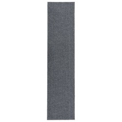 vidaXL Schmutzfangläufer Grau 100x450 cm