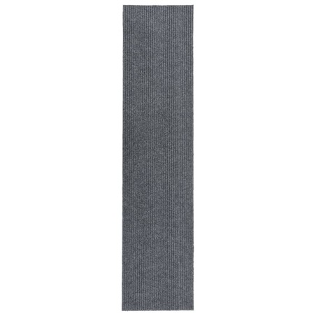 vidaXL Schmutzfangläufer Grau 100x450 cm