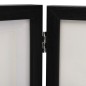 vidaXL Dreifach-Bilderrahmen Collage Schwarz 28x18 cm+2x(13x18 cm) vidaXL Dreifach-Bilderrahmen Collage Schwarz 28x18 cm+2x(13x18 cm)