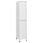 vidaXL Schließfachschrank Hellgrau 38x40x180 cm Stahl vidaXL Schließfachschrank Hellgrau 38x40x180 cm Stahl