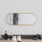 vidaXL Wandspiegel Golden 50x20 cm Oval vidaXL Wandspiegel Golden 50x20 cm Oval