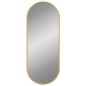 vidaXL Wandspiegel Golden 50x20 cm Oval vidaXL Wandspiegel Golden 50x20 cm Oval