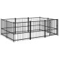 vidaXL Outdoor-Hundezwinger Stahl 5,63 m² vidaXL Outdoor-Hundezwinger Stahl 5,63 m²