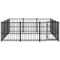 vidaXL Outdoor-Hundezwinger Stahl 8,47 m² vidaXL Outdoor-Hundezwinger Stahl 8,47 m²