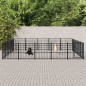 vidaXL Outdoor-Hundezwinger Stahl 23,52 m² vidaXL Outdoor-Hundezwinger Stahl 23,52 m²