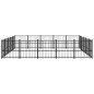 vidaXL Outdoor-Hundezwinger Stahl 23,52 m² vidaXL Outdoor-Hundezwinger Stahl 23,52 m²