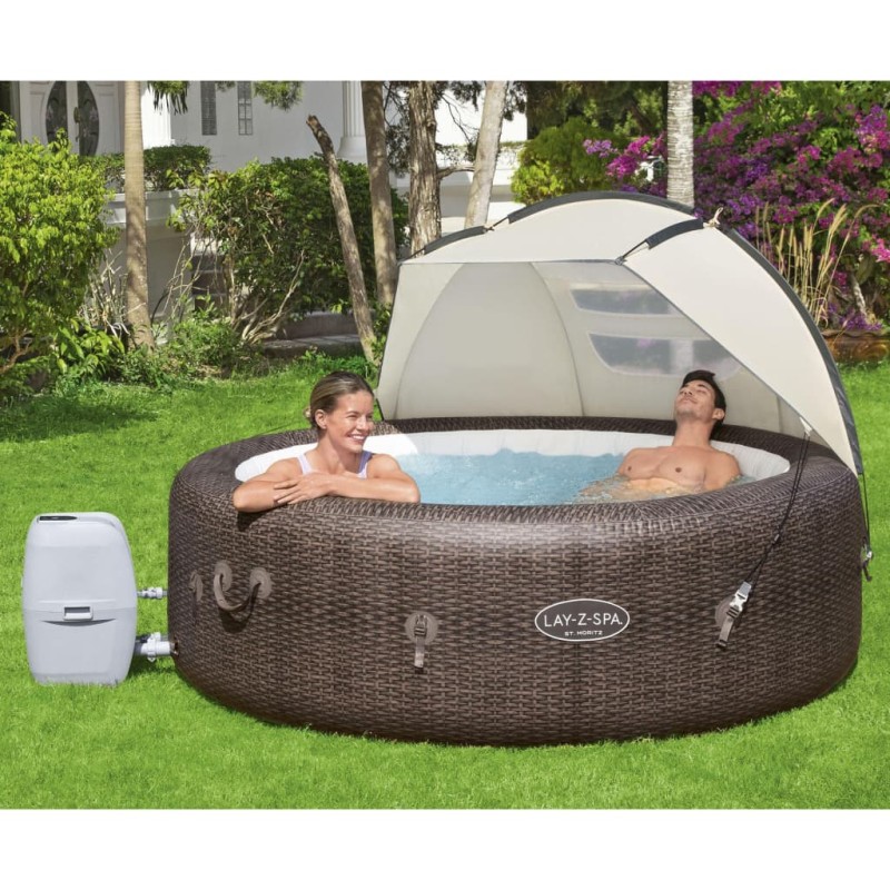 Bestway Lay-Z-Spa Sonnenschutzdach für Whirlpools 183x94x109 cm Bestway Lay-Z-Spa Sonnenschutzdach für Whirlpools 183x94x109 cm