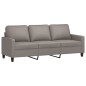 vidaXL 3-Sitzer-Sofa Taupe 180 cm Stoff vidaXL 3-Sitzer-Sofa Taupe 180 cm Stoff