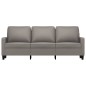 vidaXL 3-Sitzer-Sofa Taupe 180 cm Stoff vidaXL 3-Sitzer-Sofa Taupe 180 cm Stoff