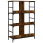 vidaXL Bücherregal Räuchereiche 78,5x33x117,5 cm Holzwerkstoff vidaXL Bücherregal Räuchereiche 78,5x33x117,5 cm Holzwerkstoff