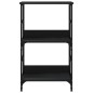 vidaXL Bücherregal Schwarz 50x33x82 cm Holzwerkstoff vidaXL Bücherregal Schwarz 50x33x82 cm Holzwerkstoff