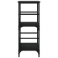 vidaXL Bücherregal Schwarz 50x33x82 cm Holzwerkstoff vidaXL Bücherregal Schwarz 50x33x82 cm Holzwerkstoff