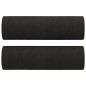 vidaXL 2-tlg. Sofagarnitur mit Kissen Schwarz Stoff vidaXL 2-tlg. Sofagarnitur mit Kissen Schwarz Stoff