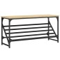 vidaXL Schuhregal Sonoma-Eiche 90x30x45 cm Holzwerkstoff vidaXL Schuhregal Sonoma-Eiche 90x30x45 cm Holzwerkstoff