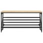 vidaXL Schuhregal Sonoma-Eiche 90x30x45 cm Holzwerkstoff vidaXL Schuhregal Sonoma-Eiche 90x30x45 cm Holzwerkstoff