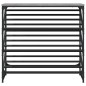 vidaXL Schuhregal Grau Sonoma 90x30x85 cm Holzwerkstoff vidaXL Schuhregal Grau Sonoma 90x30x85 cm Holzwerkstoff