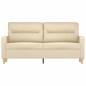 vidaXL 2-Sitzer-Sofa Creme 140 cm Stoff vidaXL 2-Sitzer-Sofa Creme 140 cm Stoff
