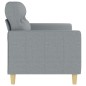 vidaXL 2-Sitzer-Sofa Hellgrau 140 cm Stoff vidaXL 2-Sitzer-Sofa Hellgrau 140 cm Stoff
