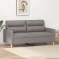vidaXL 2-Sitzer-Sofa Taupe 140 cm Stoff vidaXL 2-Sitzer-Sofa Taupe 140 cm Stoff