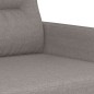 vidaXL 2-Sitzer-Sofa Taupe 140 cm Stoff vidaXL 2-Sitzer-Sofa Taupe 140 cm Stoff