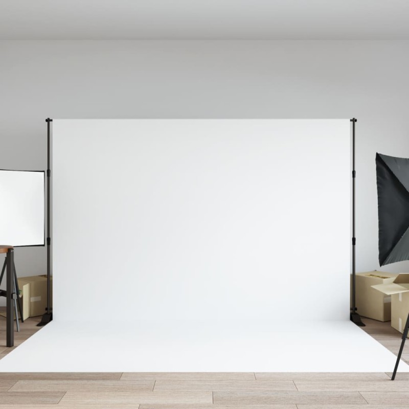 vidaXL Hintergrundstativ Schwarz 305x243 cm Stahl vidaXL Hintergrundstativ Schwarz 305x243 cm Stahl