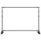 vidaXL Hintergrundstativ Schwarz 305x243 cm Stahl vidaXL Hintergrundstativ Schwarz 305x243 cm Stahl