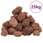 vidaXL Lavagranulat 25 kg Rot 3-5 cm vidaXL Lavagranulat 25 kg Rot 3-5 cm