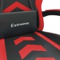 vidaXL Gaming-Stuhl mit Fußstütze Drehbar Schwarz & Rot Kunstleder vidaXL Gaming-Stuhl mit Fußstütze Drehbar Schwarz & Rot Kunstleder
