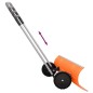vidaXL Schneeschieber mit Teleskopgriff Orange 96 cm Stahl vidaXL Schneeschieber mit Teleskopgriff Orange 96 cm Stahl